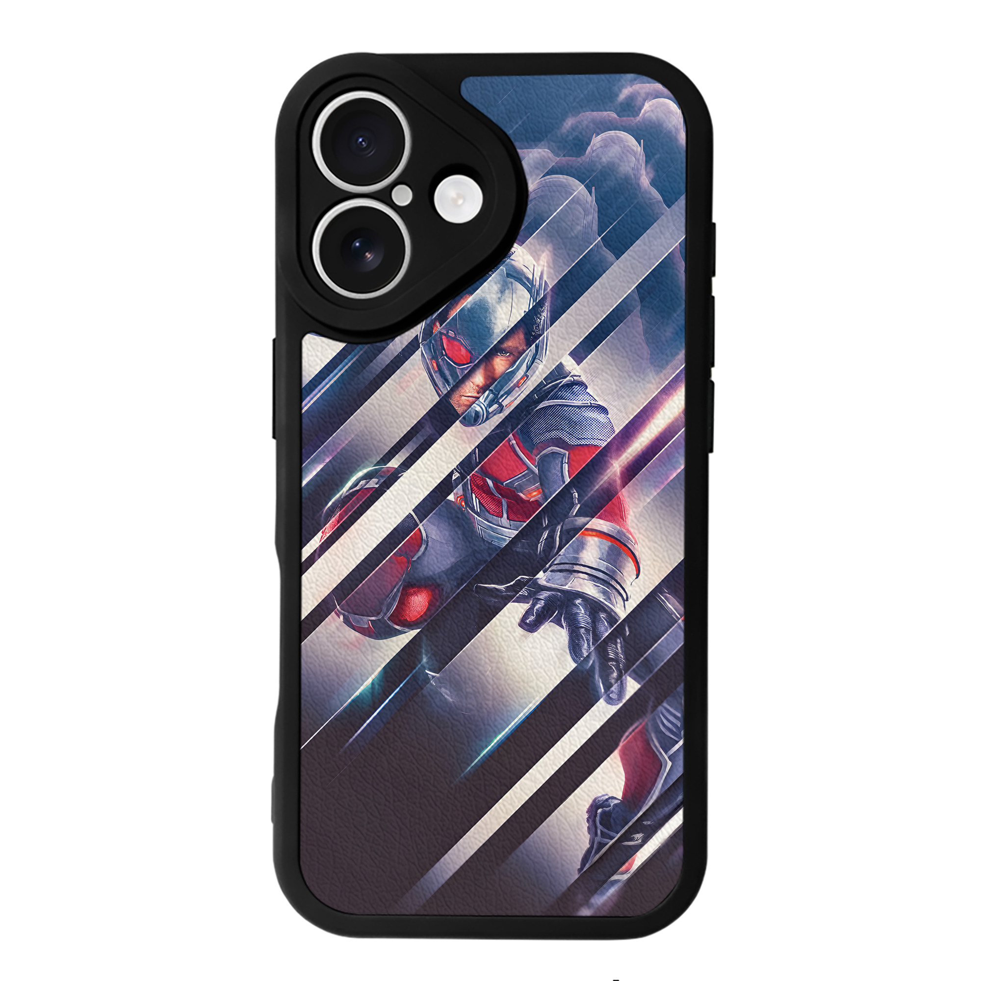 （画像用） アベンジャーズ The Avengers 【iPhone 16シリーズ対応】シリコンスマホケース（レザー調） 材質：シリコン